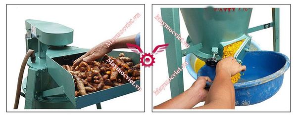 Máy xay vắt nghệ, sắn dây liên hoàn  MEVM35