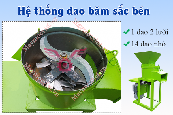 Máy xay nghiền đa năng MXVM-03 ( khung sắt -14 dao)