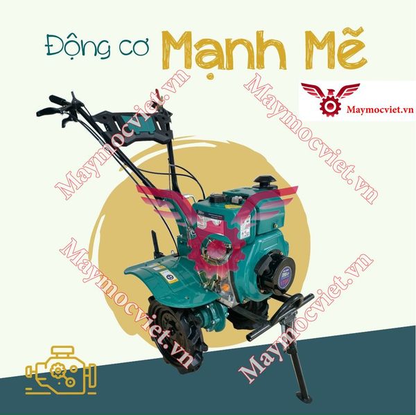 Máy xới đất mini Kawasaki 173F chạy dầu