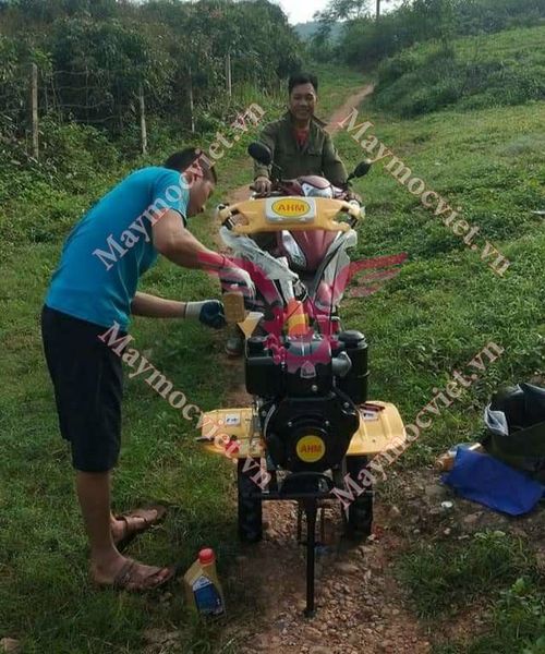 MÁY XỚI ĐẤTĐA NĂNG CHẠY DẦU AHM 5D 173F