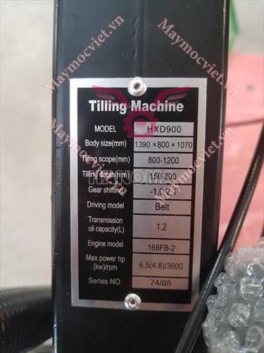 MÁY XỚI ĐẤT CHẠY DẦU HUSPANDA HXD1100