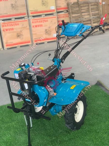 Máy xới đất dầu Huspanda HXD173H chuyển hướng động cơ Kama chính hãng