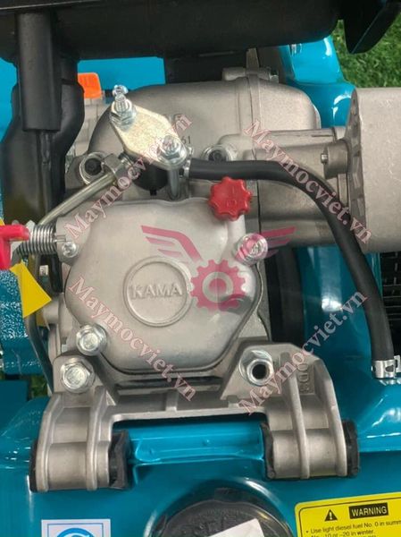 Máy xới đất dầu Huspanda HXD173H chuyển hướng động cơ Kama chính hãng