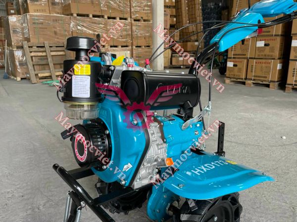 Máy xới đất dầu Huspanda HXD173H chuyển hướng động cơ Kama chính hãng