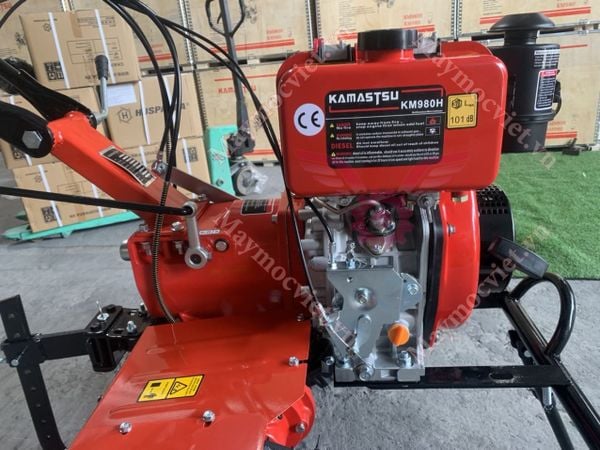 Máy Xới Đất Chạy Dầu Kamastsu 7.0HP KM980H ( có chuyển hướng )