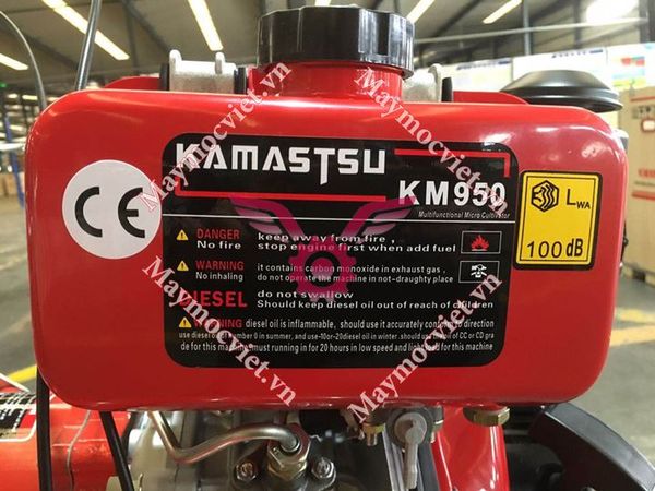 Máy xới đất Kamastsu KM 950H chạy dầu ( có chuyển hướng )