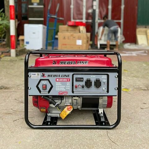 Máy phát điện chạy xăng 6KW Media Line MLG6500/2