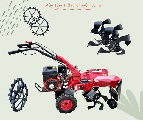 Máy vun luống Mitsubishi Nhật Bản VM650MS