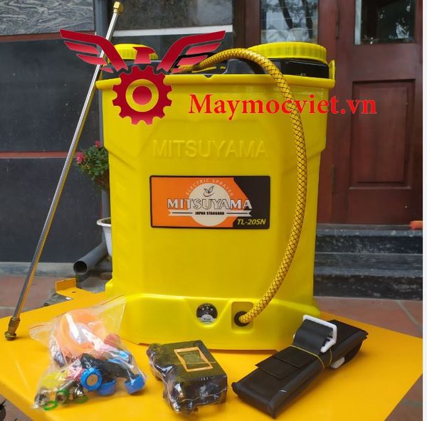 Bình xịt điện 20 lít Mitsuyama TL-20SN Pin Lithium