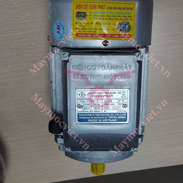Động Cơ Điện Motor Toàn Phát 1.5 KW -2900v