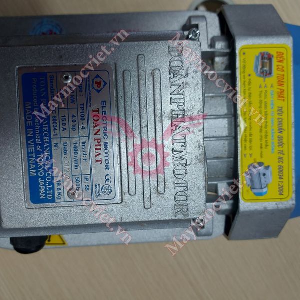 Động Cơ Điện Motor Toàn Phát 4.7hp- 3.5 KW