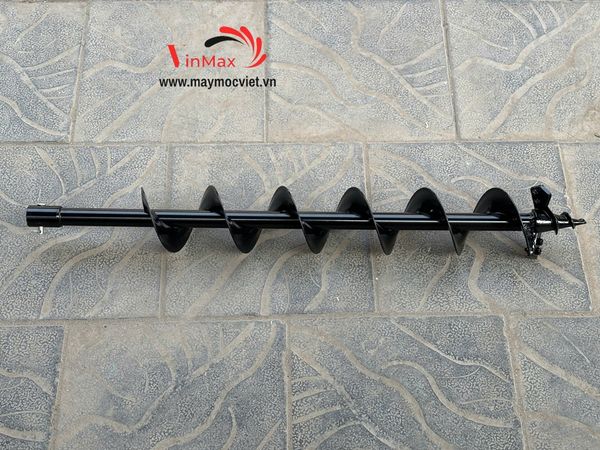 Mũi khoan đất đơn 100mm sâu 800mm