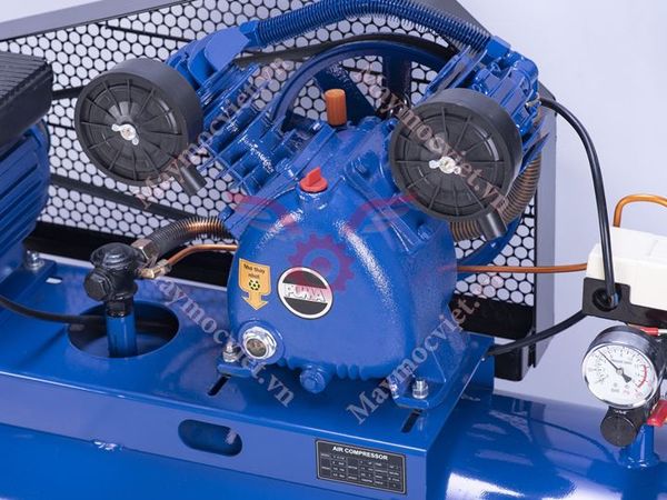 Máy nén khí Puma 3HP 120 lít V-0.25/8 (380V)