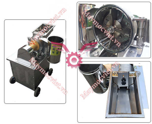 Máy nghiền bột mịn inox động cơ 1 pha VM200