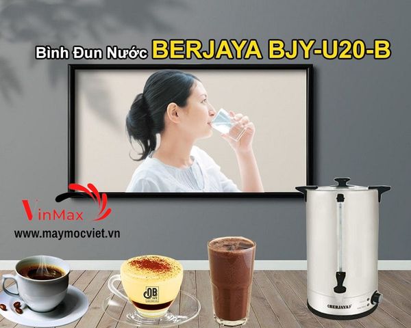 Bình đun nước dùng điện Berjaya BJY-U20-B 20 Lít