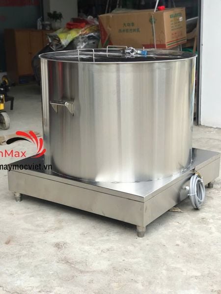 Nồi luộc bánh chưng Vinmax 400L 380V dạng tròn