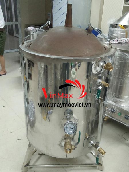 Nồi nấu rượu bằng điện 200 lít Vinmax VMR200