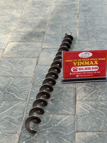 Ống xoắn máy hút nông sản chiều dài 1.3m