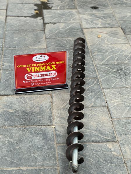 Ống xoắn máy hút nông sản chiều dài 1.3m