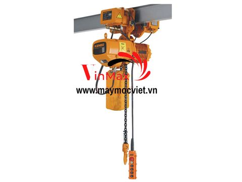 Pa lăng xích điện di chuyển Kenbo KKBB03-01 3T 6m 220V 1 đường xích