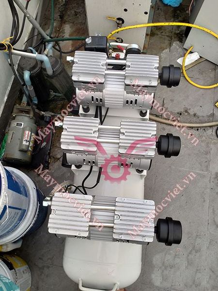 Máy nén khí giảm âm Pegasus TM - OF750 x 3- 70L