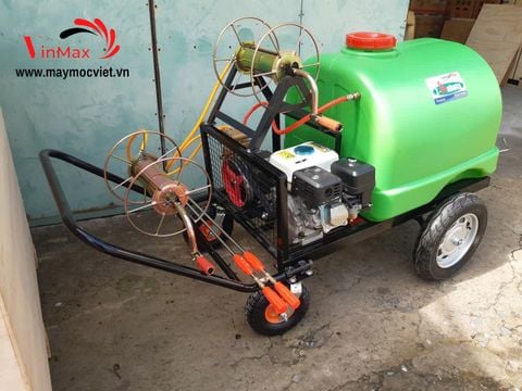 Máy phun xịt công nghiệp thùng phuy 300 lít Turbo TBP300