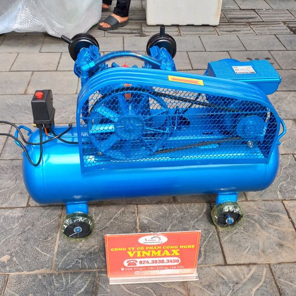 Máy Nén Khí Dây Đai 3HP Puma 80L V-0.25/8