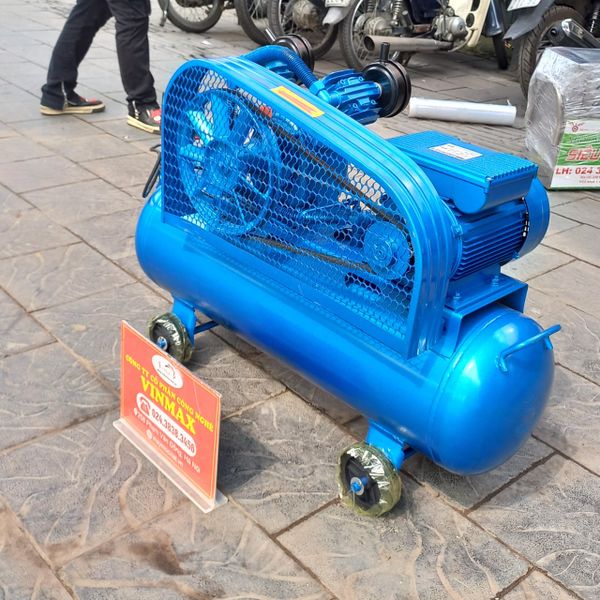 Máy Nén Khí Dây Đai 3HP Puma 80L V-0.25/8