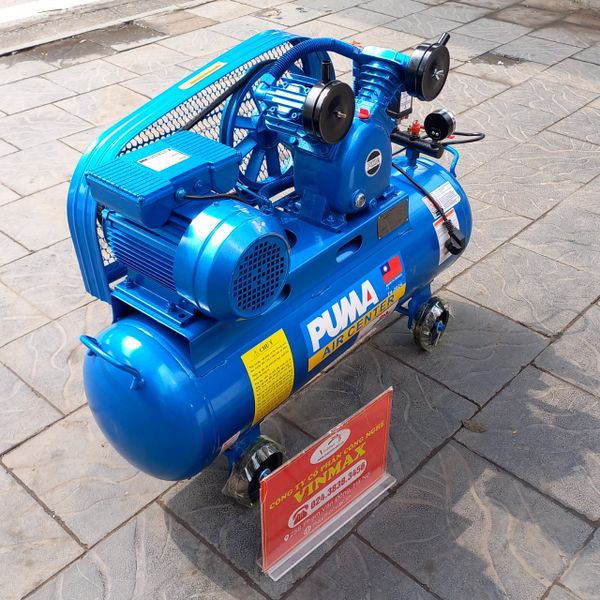 Máy Nén Khí Dây Đai 3HP Puma 80L V-0.25/8