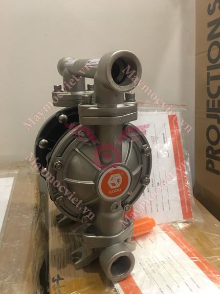 Bơm Màng Khí Nén GODO QBY3-25 INOX