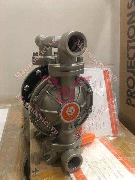 Bơm Màng Khí Nén GODO QBY3-25 INOX