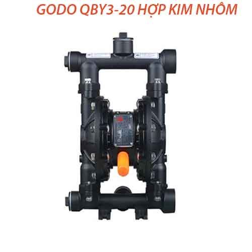Bơm Màng Khí Nén GODO QBY3-20 HỢP KIM NHÔM