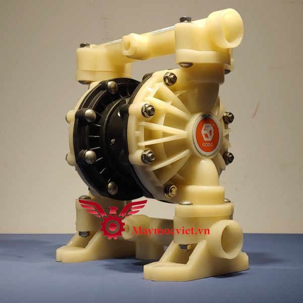 Bơm Màng Khí Nén GODO QBY3-25 TEFLON