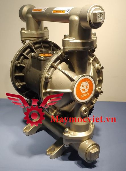 Bơm Màng Khí Nén GODO QBY3-40 INOX