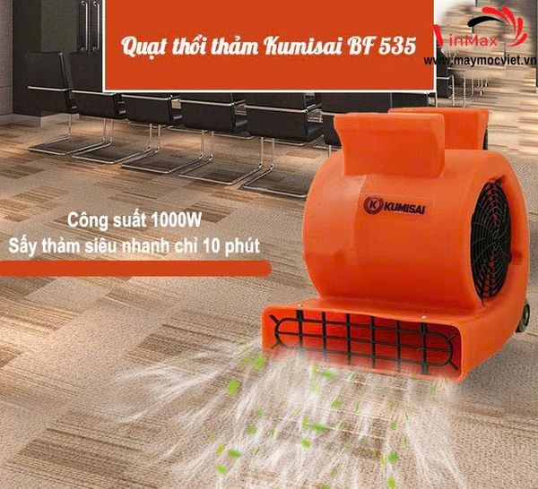 Quạt sấy thảm Kumisai BF535