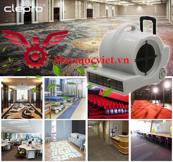 Quạt thổi thảm Clepro CP-210