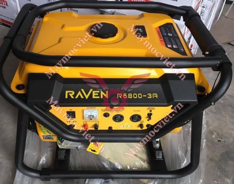 Máy Phát Điện Chạy Xăng 5Kw Raven R6800-3A