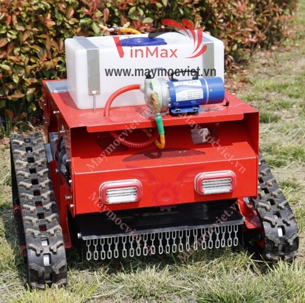 Robot cắt cỏ và phun thuốc tự động điều khiển từ xa Vinmax VMRB45