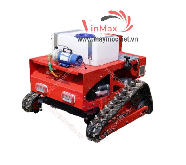 Robot cắt cỏ và phun thuốc tự động điều khiển từ xa Vinmax VMRB45