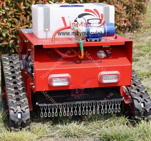 Robot cắt cỏ và phun thuốc tự động điều khiển từ xa Vinmax VMRB45
