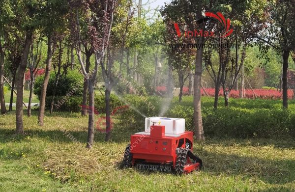 Robot cắt cỏ và phun thuốc tự động điều khiển từ xa Vinmax VMRB45