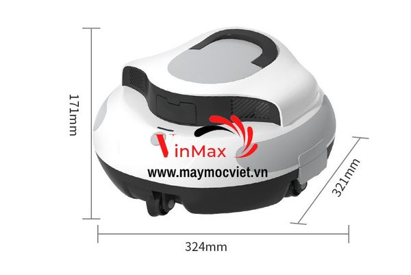 Robot Lau Dọn Bể Bơi Không dây Turbo TBB50