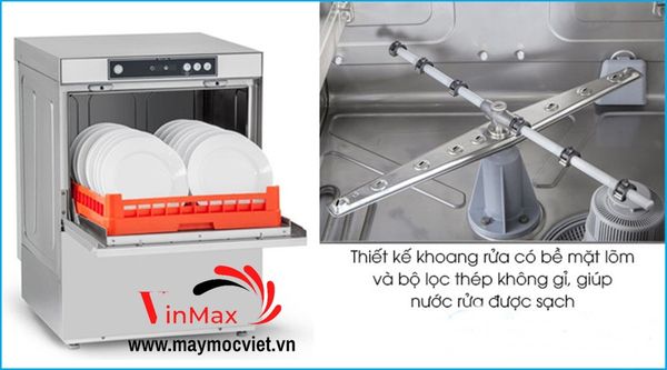 Máy rửa ly Asber GT-500DD
