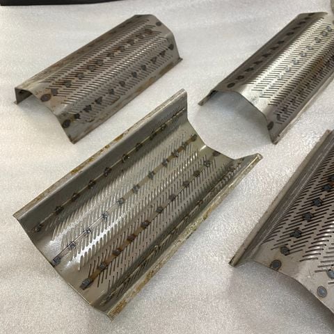 Cặp sàng, vỉ máy xát gạo, trà trắng 750-1000