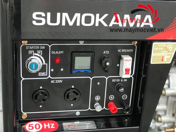 Máy Phát Điện Dầu Sumokama 3Kw SK3500E Đề nổ