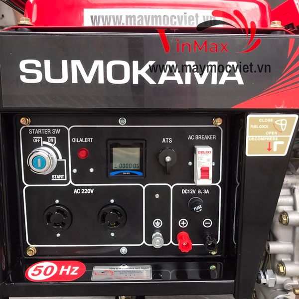 Máy Phát Điện Dầu Sumokama 3Kw SK3500E Đề nổ