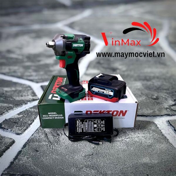 Máy siết bulong pin Dekton M21-IW380PLUS