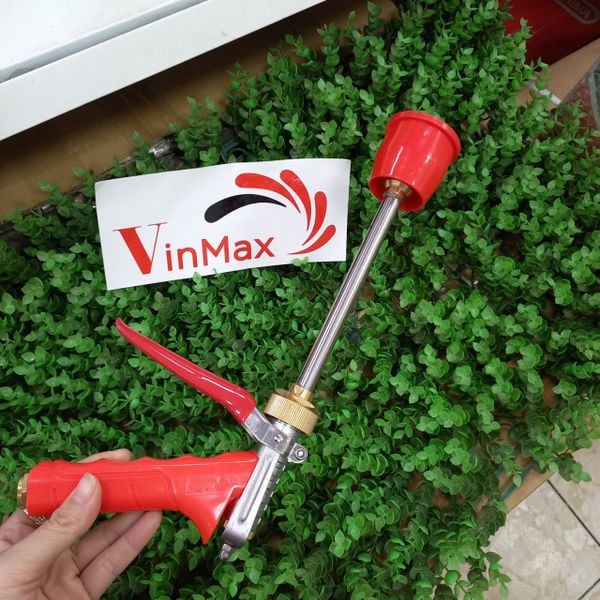 Súng Xịt Áp Lực Cao Tưới Cây Phun Thuốc Sâu Rửa Xe Inox