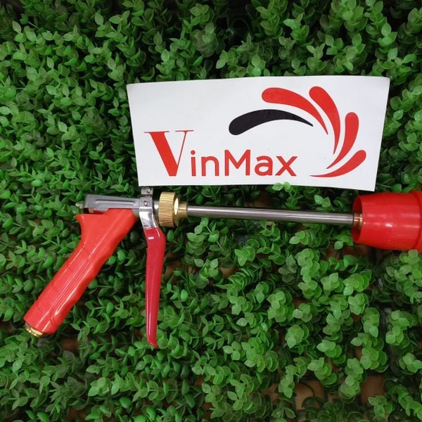 Súng Xịt Áp Lực Cao Tưới Cây Phun Thuốc Sâu Rửa Xe Inox