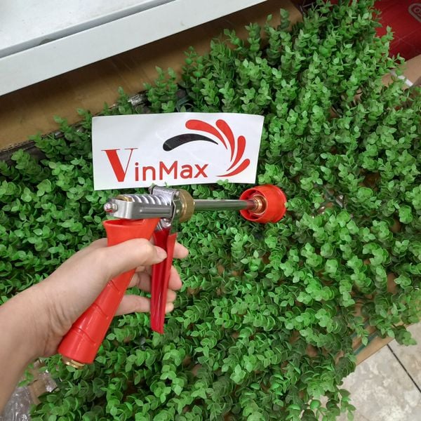 Súng Xịt Áp Lực Cao Tưới Cây Phun Thuốc Sâu Rửa Xe Inox